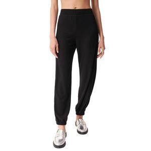 NEW PROJECT SOCIAL T just relax cozy jogger in black